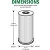 image:imageA O Smith 45x10 20Micron Universal Sediment Filter  AOWHPRELRP40Micron Sediment