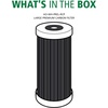 image:imageA O Smith 45x10 5Micron Carbon Sediment Water Filter  AOWHPRELRCP